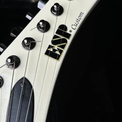 ESP Custom MX250 Kiso Built White Explorer James Hetfield Vibes image 5