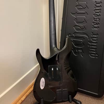 Schecter Hellraiser Hybrid C-1 FR S Sustainiac 2016 - 2021 Trans Black Burst image 5
