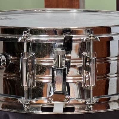 Pearl 5 x 14" Steel Shell Snare Drum 10 Lug image 3
