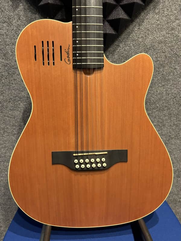 Pre-owned Godin A12 Custom 12 String Acoustic /Electric Guitar w/ Godin Gigbag image 1