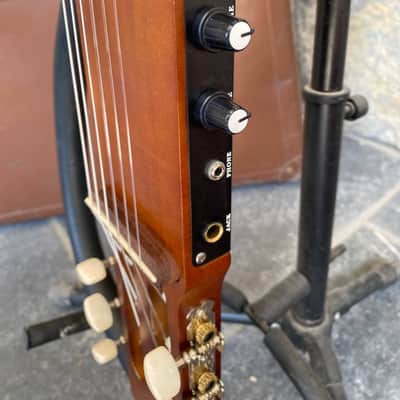 Silent Classical Guitar - Folding Travel Nylon String with Original Gig Bag image 6