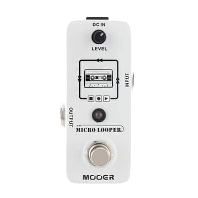 MOOER Micro Looper Guitar Loop Pedal 30 Minutes Recording True Bypass DC 9V image 3