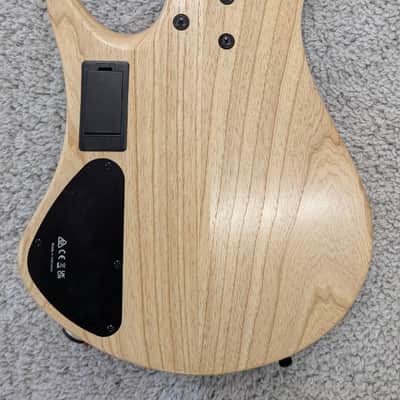 Mint Ibanez EHB1265MSNML Multi Scale Headless 5-String Bass - Natural Mocha image 2