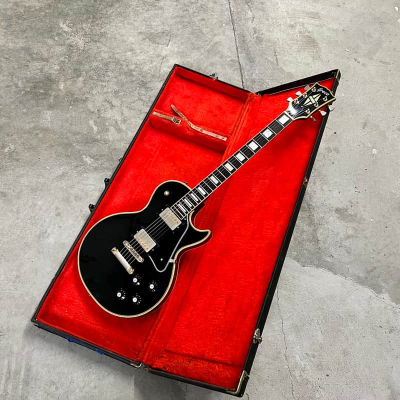 Greco EG-480 Black beauty single cut Les paul custom original