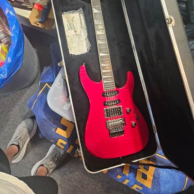 Jackson USA Select Series SL-1F Soloist 2003 - 2009 - Transparent Red image 2