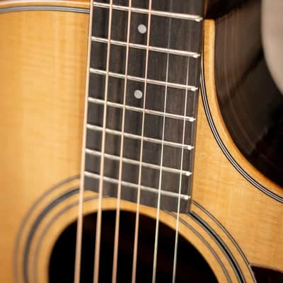 Taylor 414ce Studio Grand Auditorium Acoustic/Electric Guitar - Natural with Gig Bag image 8