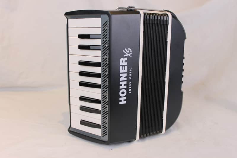 8215 - Dark Grey Hohner XS Adult Piano Accordion M 21 15 image 1