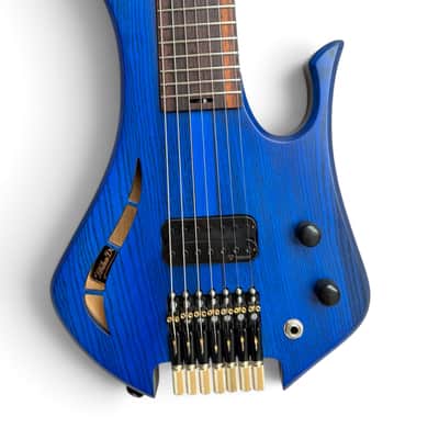 MihaDo 24" Headless Travel Electric Guitar 7-String Ultra-Light Custom imagen 2