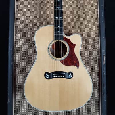 2002 Gibson Dove Artist Cutaway Flame Maple Back and Sides Great Player! (A-19) image 2