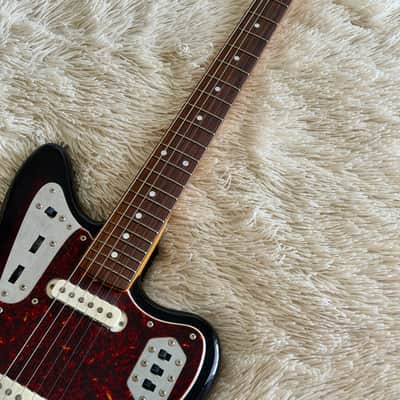 Fender Jaguar '66 Reissue MIJ Sunburst Electric Guitar image 6