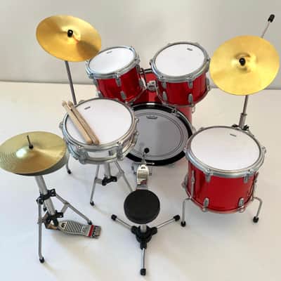 Meg White White Stripes Tribute Mini Ludwig Drum Set Replica Collectible Model image 5