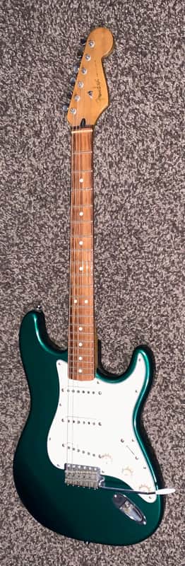 1997 Fender Classic Series '60s Stratocaster electric guitar Sherwood  green image 1