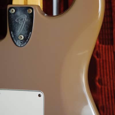 Fender International Series Stratocaster Sahara Taupe 1981 Vintage Guitar Pre-Owned image 13
