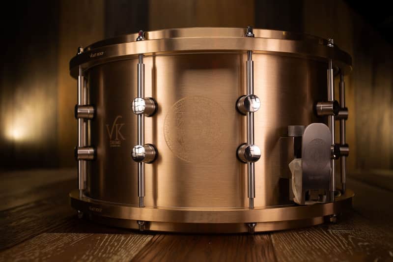 VK DRUMS (VAN KLEEF) 7EMPEST 14 X 8 CAST BRONZE DANNY CAREY