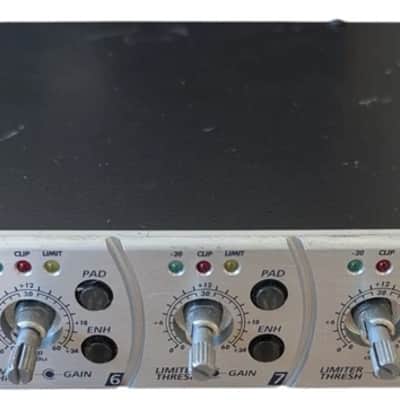 PreSonus Digimax 96khz 8- Channel Mic Preamp 2000s - Silver - Power Supply Rack image 4
