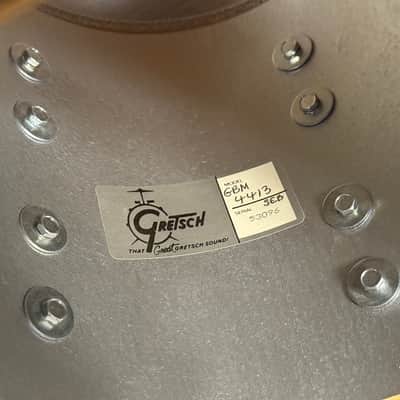 90's Gretsch Broadkaster 8" Satin Ebony 8x8 Jasper Rack Tom image 9