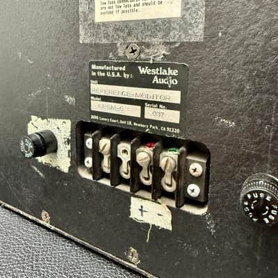 Westlake Audio BBSM-6 studio reference monitors speakers original vintage USA image 6