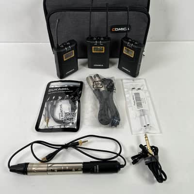 Comica CVM-WM100 PLUS UHF Wireless Microphone image 1