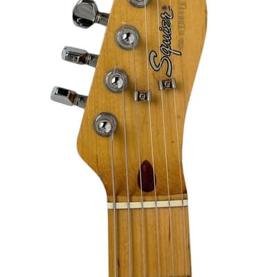 1987 Squier E Series Nahsville Telecaster MIJ Japan green image 7