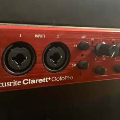 Focusrite Clarett+ OctoPre 8-Channel ADAT Preamp w/ Free Hosa 10ft. ADAT Cable image 4