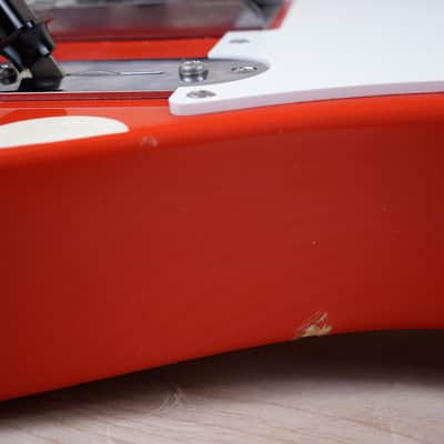 Fender Limited Edition Japan TL-Minnie Mouse Telecaster MIJ 2007 Red and White Polka Dot w/ Bag image 5