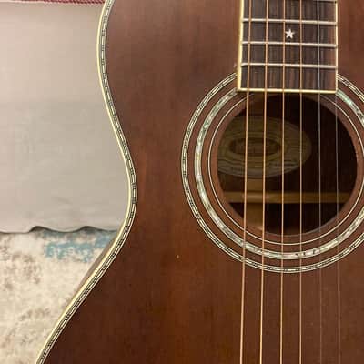 Washburn R314KK Spruce/Trembesi Parlor 2016 - Natural image 12