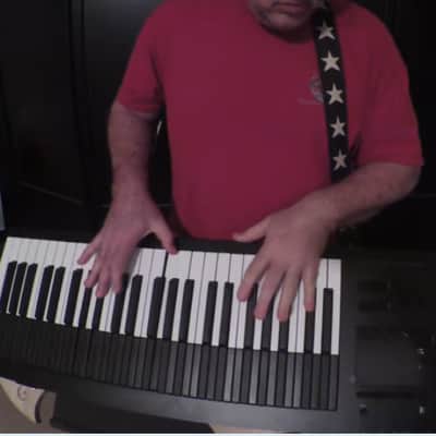 Yamaha Reface KeyStep SeqTrak  "2-Face" Handmade Keytar Platform image 15