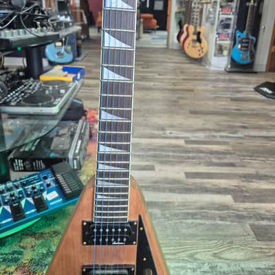 Jackson JS Series FSR JS32T Rhoads with Amaranth Fretboard 2019 - Present - Natural Oil image 3
