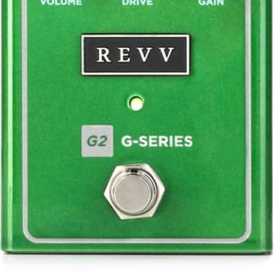 Revv G2 V2 Overdrive Guitar Pedal - Green image 2