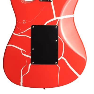 Tagima JA-1 MODERN Red White Cracked w/Case image 2