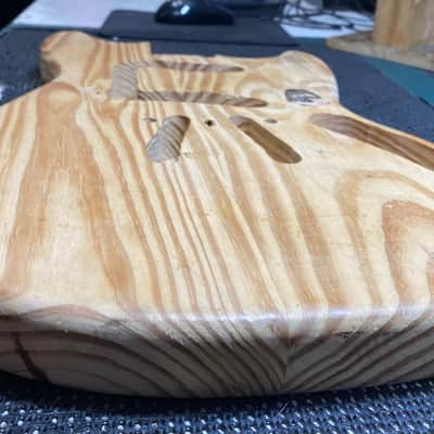 Unmarked Duo Sonic/Offset Style Guitar Body image 2