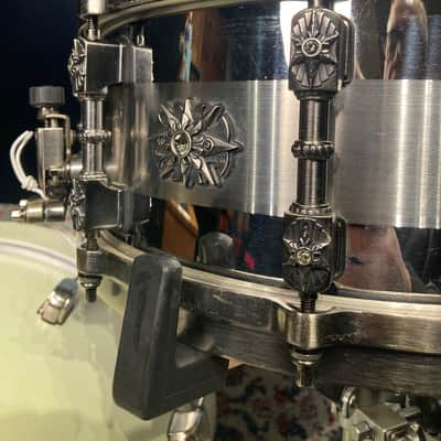 Tama - 6x14" Warlord Spartan, Snare Drum, 2000's - Stainless Steel image 6