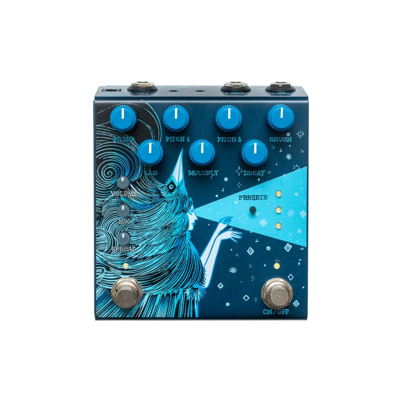 Old Blood Noise Endeavors Dark Star Stereo Soundscape Reverb - Dark Blue image 1