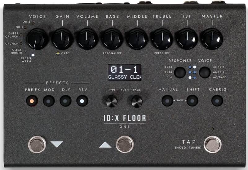 Blackstar ID:X Floor 1 Floorboard Multi-Effects Pedal - Black image 1