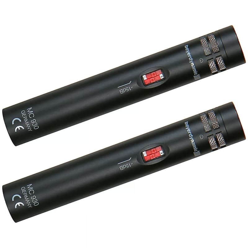 Beyerdynamic MC 930 Small Diaphragm Cardioid Condenser Microphone Stereo Pair image 1