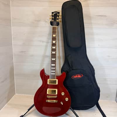 Gibson Les Paul Standard Double Cutaway Plus Trans Red – Repaired Headstock 2005 - Trans Red image 20