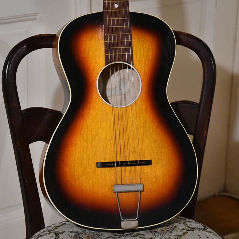 Vintage Cremona 525 – parlor / travel guitar, Czechoslovakia, 1972 image 1