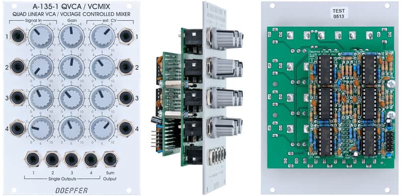 DOEPFER A-135-1 VC MIXER - QUAD VCA : BRAND NEW :  [DETROIT MODULAR] image 1