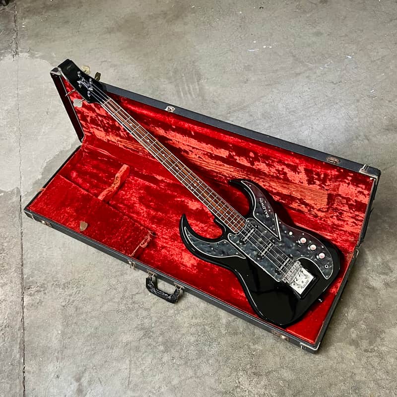 Burns Baldwin Bison Bass 1960's Black beauty original vintage uk