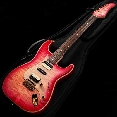 TS GUITARS ST-Classic22 Custom Trans Pink Burst [SN 032547] (11/22) image 7