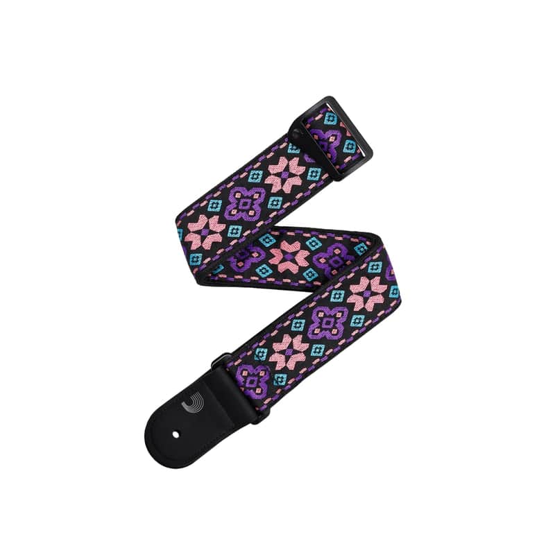 Eco Outrun Woven Guitar Strap, Retro image 1