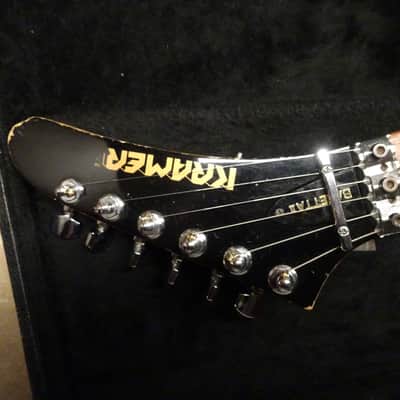 Rare Kramer Pacer Imperial USA 1984 Banana Headstock- Artic White image 17
