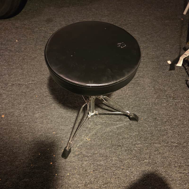 PDP PDDT700 700 Series Lightweight Round Drum Throne 2010s - Black/Chrome image 1