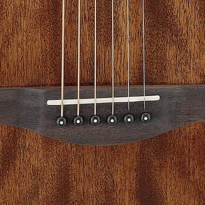 Ibanez AW54LCE OPN Left Handed Acoustic Electric Guitar. Open Pore Natural image 12