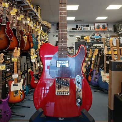 G&L Tribute ASAT Classic Bluesboy Electric Guitar - Candy Apple Red image 3