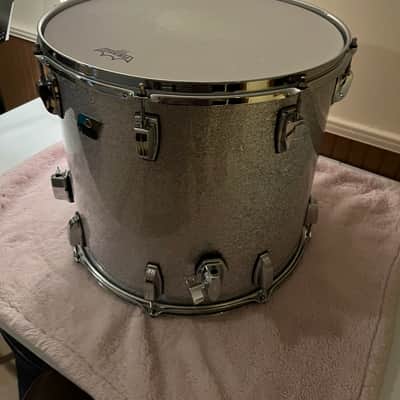 Ludwig LF868 Classic Maple 16x18" Floor Tom 1998 - Present - Silver Sparkle image 15