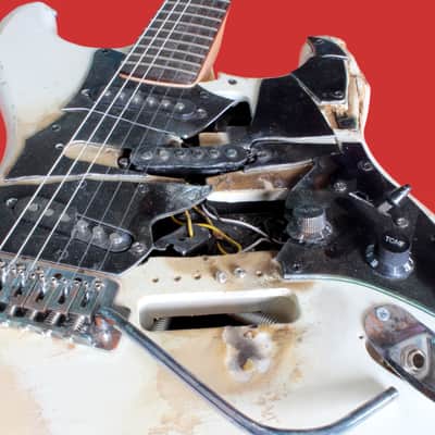 Extreme Relic Strat style guitar image 1