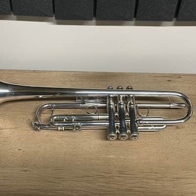 Silver Plated Bach Stradivarius Model 43G image 6