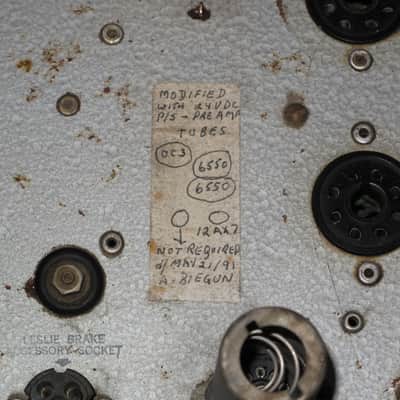 Vintage Leslie 122 Amp Chassis image 4