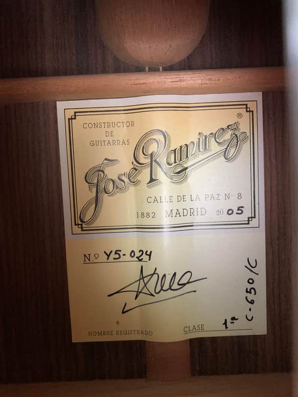 Jose Ramirez 1a “Da Camara”
